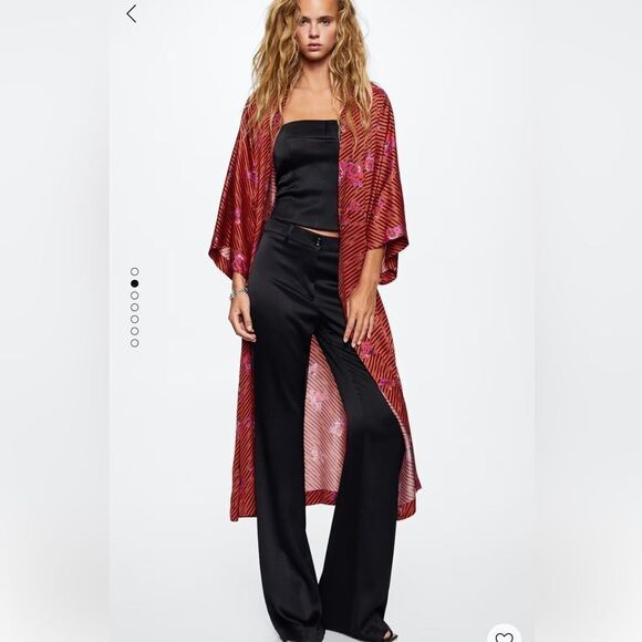 NEW w tags. Flower Kaftan - Picture 1 of 5